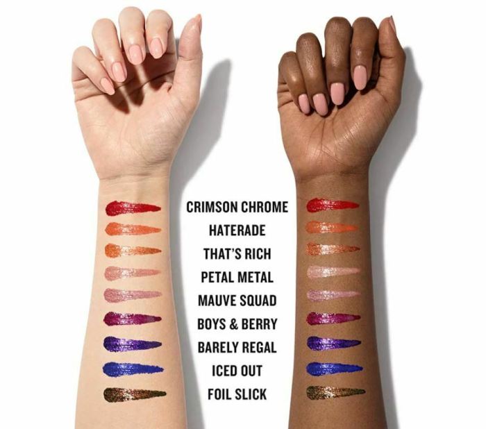 Liquid Metal Shade Names